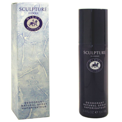 SCULPTURE 3.4oz DEODRENT Spray w BOX